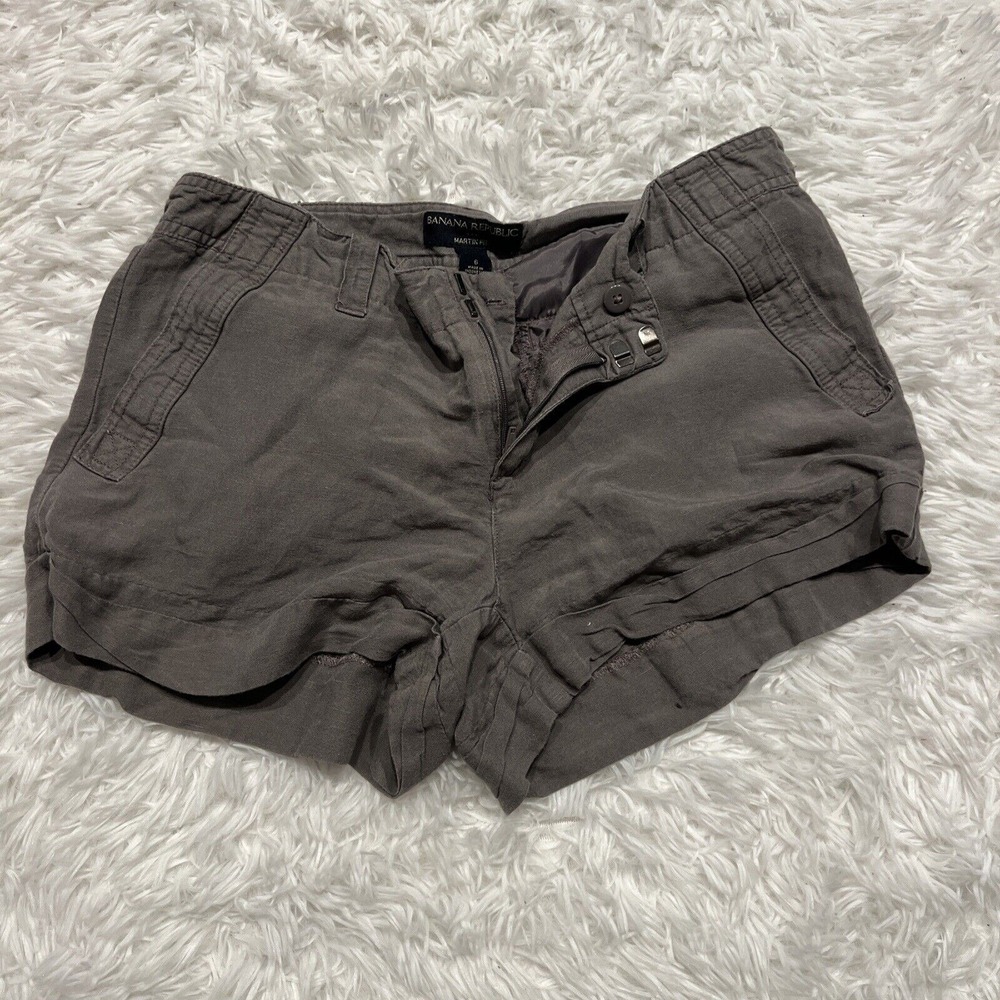 Women's Banana Republic Martin Fit Gray Shorts Size 6